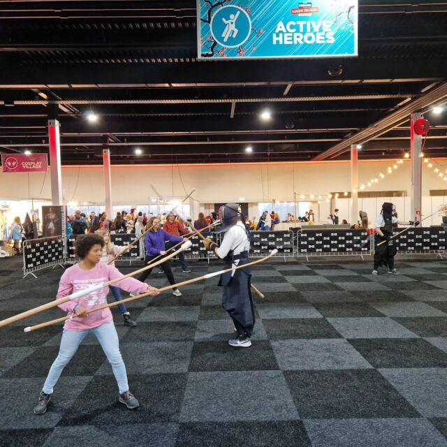 First day of workshops at @heroesmadeinasia !
Come and see us tomorrow for the next workshops #kendo and #naginata